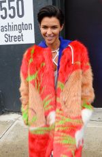RUBY ROSE Out and About in New York 12/07/2016