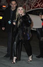 SABRINA CARPENTER Aarrives at Madison Square Garden in New York 12/09/2016