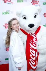 SABRINA CARPENTER at 102.7 Kiis FM’s Jingle Ball 2016 in Los Angeles 12/02/2016