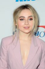 SABRINA CARPENTER at Iheartradio Jingle Ball in Los Angeles 12/02/2016