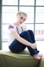 SABRINA CARPENTER om the Set of a Disney Photoshoot, 2016