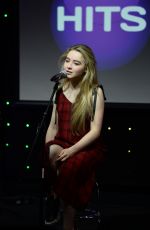 SABRINA CARPENTER Performs at 97.3 Radion Station in Fort Lauderdale 12/19/2016