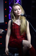 SABRINA CARPENTER Performs at 97.3 Radion Station in Fort Lauderdale 12/19/2016