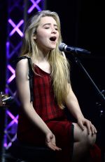 SABRINA CARPENTER Performs at 97.3 Radion Station in Fort Lauderdale 12/19/2016