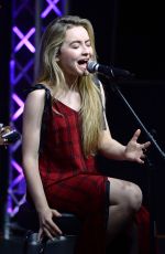 SABRINA CARPENTER Performs at 97.3 Radion Station in Fort Lauderdale 12/19/2016