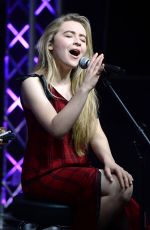 SABRINA CARPENTER Performs at 97.3 Radion Station in Fort Lauderdale 12/19/2016