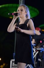 SABRINA CARPENTER Performs at Iheart Radio Y100 Jingle Ball at in Florida 12/18/2016