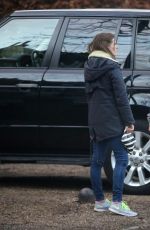 SADIE FROST Out and About in London 12/24/2016