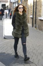 SAM FAIERS Out and About in London 12/22/2016