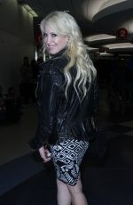 SARA BARRETT at LAX Airport in Los Angeles 12/19/2016