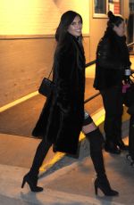 SARA SAMPAIO Leaves AOL Studios in New York 12/05/2016