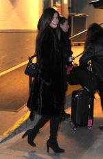 SARA SAMPAIO Leaves AOL Studios in New York 12/05/2016