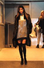 SARA SAMPAIO Leaves AOL Studios in New York 12/05/2016