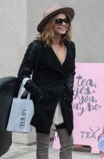 SARAH HYLAND at a Salon in Beverly Hills 12/23/2016