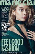 SARAH HYLAND in Marie Claire Magazin, Indonesia November 2016 Issue