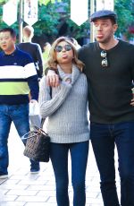 SARAH HYLAND Out and About in Los Angeles 11/29/2016