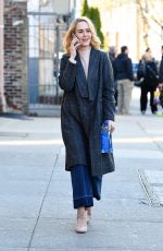 SARAH PAULSON on the Set of 
