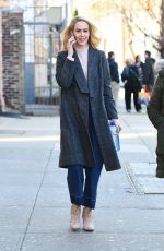 SARAH PAULSON on the Set of 