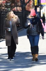 SARAH PAULSON on the Set of 