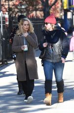 SARAH PAULSON on the Set of 