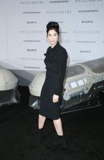 SARAH SILVERMAN at ‘Passengers’ Premiere in Westwood 12/14/2016