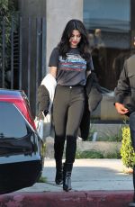 SELENA GOMEZ Leaves Nine Zero One Salon in West Hollywood 12/05/2016