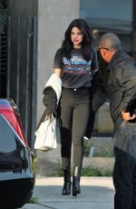 SELENA GOMEZ Leaves Nine Zero One Salon in West Hollywood 12/05/2016