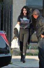 SELENA GOMEZ Leaves Nine Zero One Salon in West Hollywood 12/05/2016