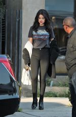 SELENA GOMEZ Leaves Nine Zero One Salon in West Hollywood 12/05/2016