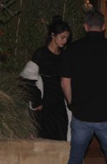SELENA GOMEZ Leaves Soho House in Malibu 12/04/2016
