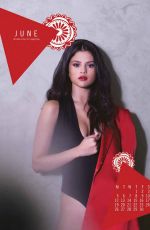 SELENA GOMEZ - Official 2017 Calendar Preview