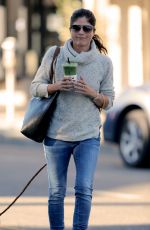 SELMA BLAIR Walks Her Dog Out in Sherman Oaks 11/30/2016