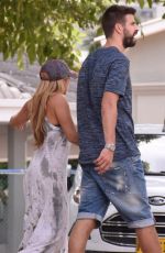 SHAKIRA and Gerard Pique on Holiday in Barranquilla 12/27/2016