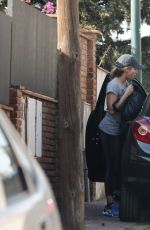 SHAKIRA Leaves Her House in Barcelona 12/16/2016