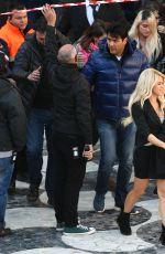 SHAKIRA on the Set of a Commercial in Barcelona 11/30/2016