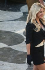 SHAKIRA on the Set of a Commercial in Barcelona 11/30/2016