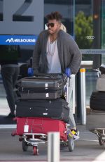 SHANINA SHAIK at Airport in Melbourne 12/21/2016