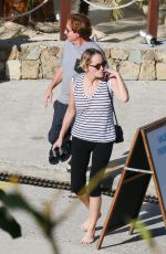 SHARON STONE Out and About in Saint Barthelemy 12/01/2016