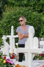 SHARON STONE Out and About in Saint Barthelemy 12/01/2016