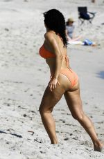SHERA KERIENSKI in Bikini at a Beach in Miami 12/14/2016
