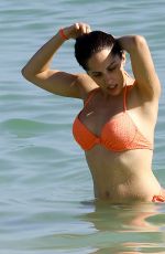 SHERA KERIENSKI in Bikini at a Beach in Miami 12/14/2016