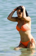 SHERA KERIENSKI in Bikini at a Beach in Miami 12/14/2016