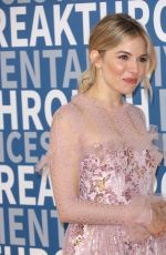 SIENNA MILLER at 2017 Breakthrough Prize at Nasa Ames Research Center in Mountain View 12/04/2016