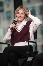 SIENNA MILLER at AOL Build Speaker Series in New York 12/13/2016