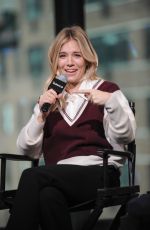 SIENNA MILLER at AOL Build Speaker Series in New York 12/13/2016