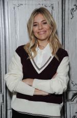 SIENNA MILLER at AOL Build Speaker Series in New York 12/13/2016