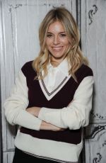 SIENNA MILLER at AOL Build Speaker Series in New York 12/13/2016