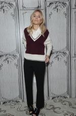 SIENNA MILLER at AOL Build Speaker Series in New York 12/13/2016