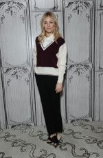 SIENNA MILLER at AOL Build Speaker Series in New York 12/13/2016