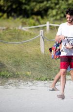 SILA SAHIN in Bikini at a Beach in Miami 12/27/2016